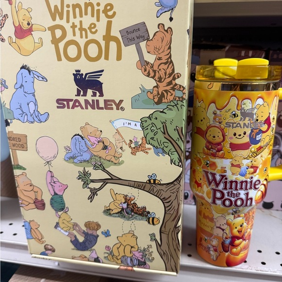 Stanley Other - Stanley Yellow Winnie the Pooh Travel Tumbler with Character Art